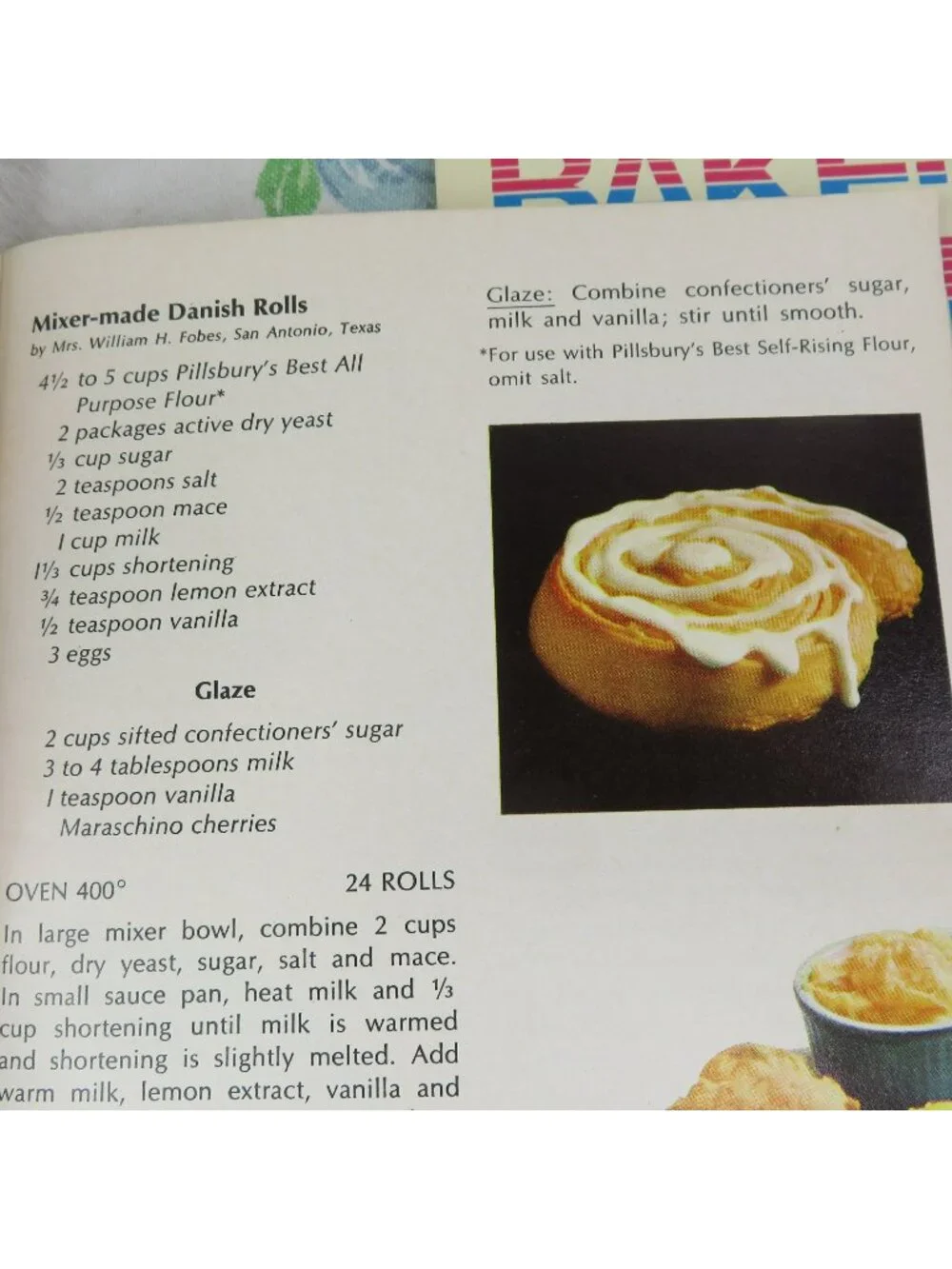 19th and 20th Grand National Pillsbury Bake-Off Cookbooks Booklets Lot of 2